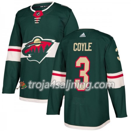 Minnesota Wild tröja Charlie Coyle 3 Adidas 2017-2018 Grön Authentic - NHL Tröjor Herr Minnesota Wild tröja Charlie Coyle 3 Adidas 2017-2018 Grön Authentic - NHL Tröjor Herr
